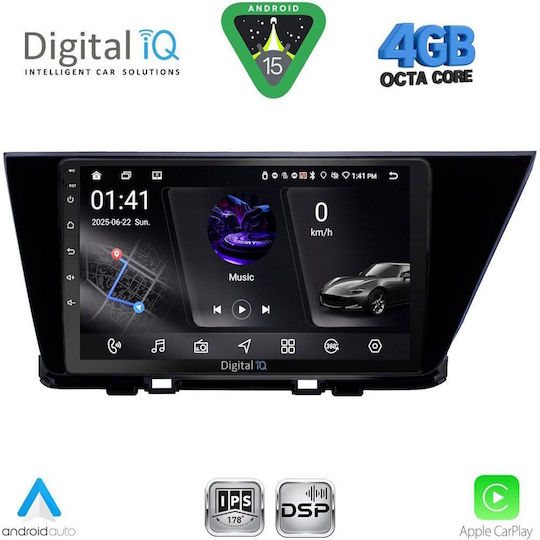 Digital IQ Ηχοσύστημα Αυτοκινήτου για Kia Ceed 2006-2009 (Bluetooth/USB/WiFi/GPS/Apple-Carplay/Android-Auto) με Οθόνη Αφής 9"