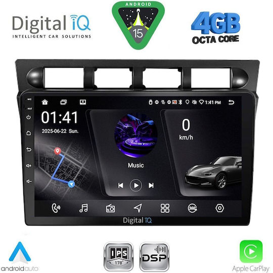 Digital IQ Ηχοσύστημα Αυτοκινήτου για Kia Ceed 2006-2009 (Bluetooth/USB/WiFi/GPS/Apple-Carplay/Android-Auto) με Οθόνη Αφής 9"