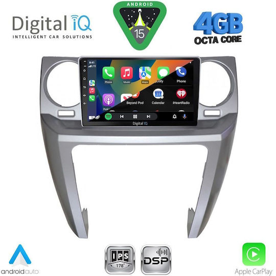 Digital IQ Car Audio System for Land Rover Discovery 2004-2009 Bluetooth USB WiFi GPS Apple CarPlay Android Auto with 9" Touch Screen