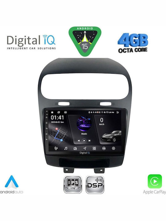 Digital IQ Car Audio System for Fiat Ducato 2006-2011 Bluetooth USB WiFi GPS Apple CarPlay Android Auto with 9" Touch Screen