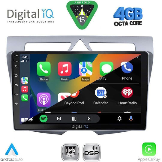 Digital IQ Car Audio System for Kia Picanto 2008-2011 Bluetooth USB WiFi GPS Apple CarPlay Android Auto with 9" Touch Screen