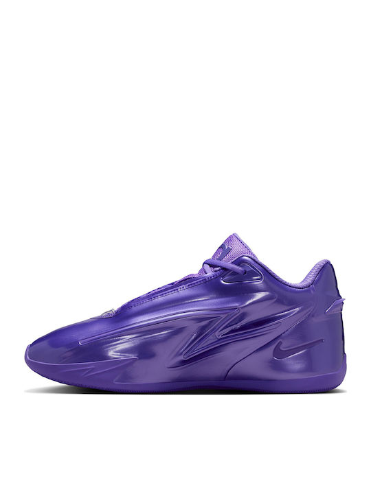 KD19 Purple Stuff High Basketball Shoes Field Purple University Gold Stadium Green
