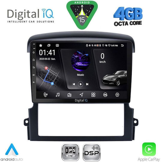 Digital IQ Ηχοσύστημα Αυτοκινήτου για Kia Picanto 2021 (Bluetooth/USB/WiFi/GPS/Apple-Carplay/Android-Auto) με Οθόνη Αφής 9"