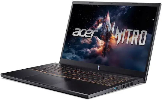 Acer Nitro V 15 15.6" IPS Full HD 165Hz (Ryzen 7-170/8GB/500GB SSD/GeForce RTX 5060/Windows 11 Pro) (Международен английски език клавиатура)