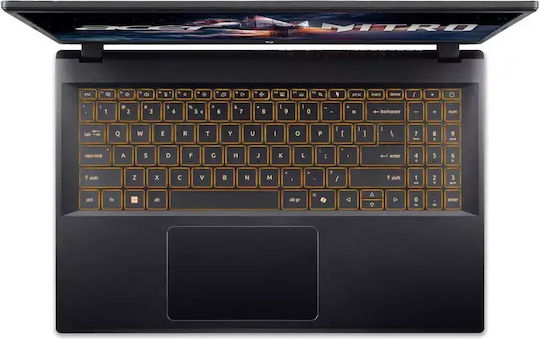 Acer Nitro V 15 15.6" IPS Full HD 165Hz (Ryzen 7-170/8GB/500GB SSD/GeForce RTX 5060/Windows 11 Pro) (Международен английски език клавиатура)