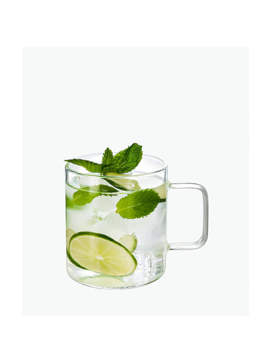 Wilmax Glas Tasse 400ml