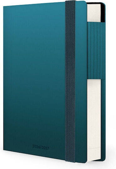 Legami Milano Ημερήσια Ατζέντα 2026/27 Deep Teal 9.5x13.5εκ.