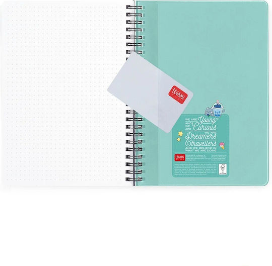 Legami Milano Kitty Bubble Tea Седмичен Дневник A5 2026/27 Kitty Bubble Tea Спирала 15x21см