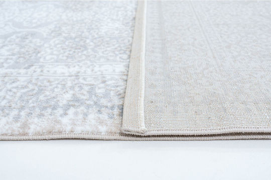Ezzo Venice 9118acd Wohnzimmer Teppich Ecru 80x200cm