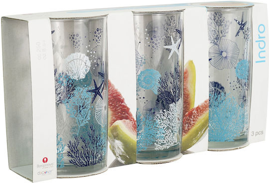 Decover Set Pahare pentru Apă din Sticlă 250ml 3 Bucăți Decover Set Pahare pentru Apă din Sticlă 250ml 3 Bucăți