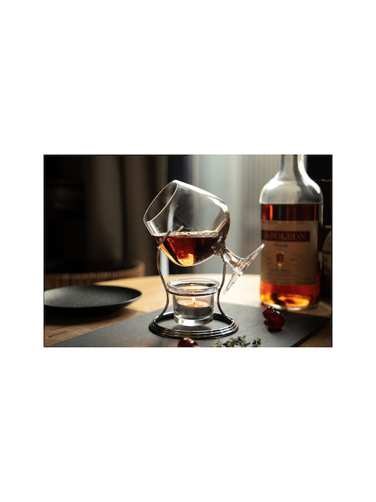 Barcraft Barcraft Cocktail/Trinken Glas aus Glas in Silber Farbe Kelch 350ml
