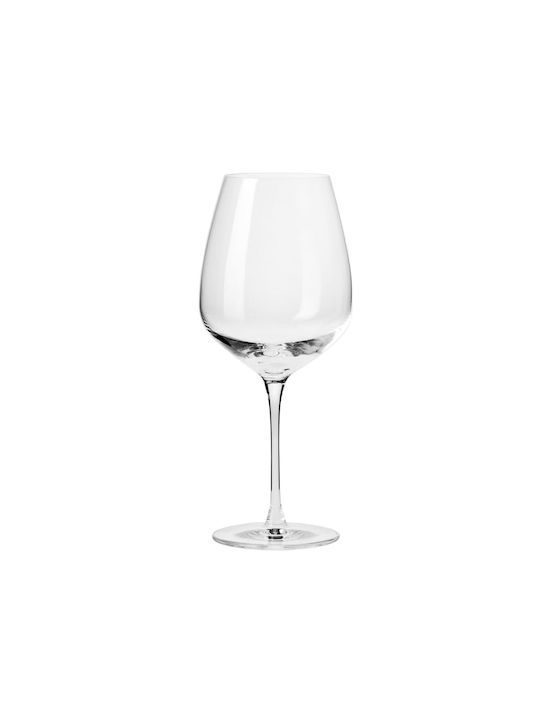 Krosno Set Glasses for White and Red Wine Crystal Goblets 810ml 6 Pieces