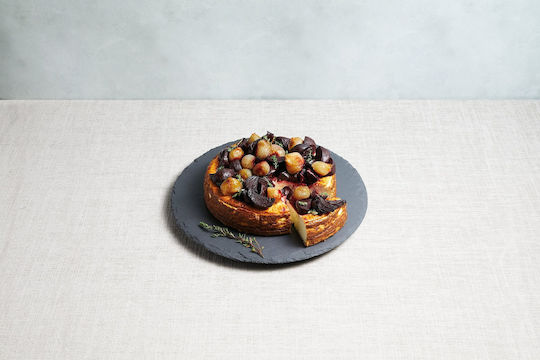 Кръгла Плато Lazy Susan 35 См Шисти Artesa