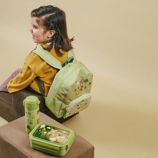 Miniland Junior Παιδικό Παγούρι Ανοξείδωτο Γκρι 320ml