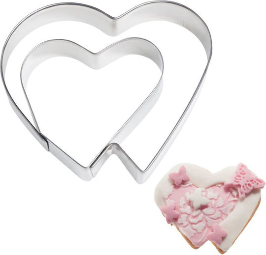 Копър За Бисквити 6,5cm "Double Heart" Westmark