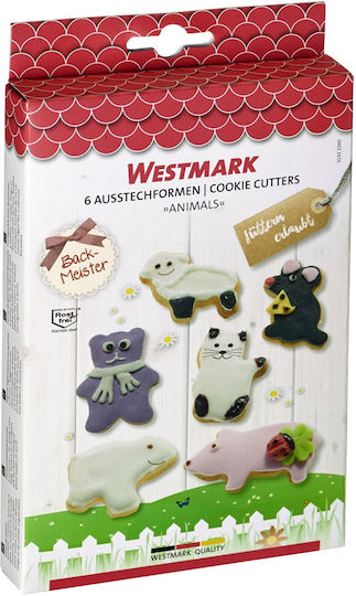 Set Decupatoare Biscuiți 6 Bucăți Animale Westmark