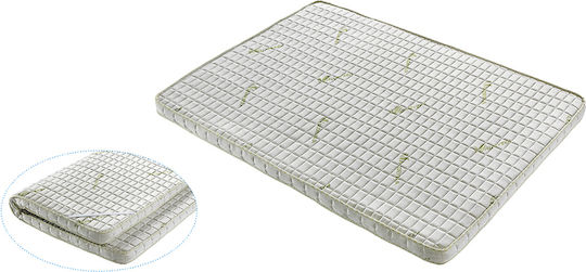 SteweHome Protective Mattress Cover Single With Elastic Straps White 90x200cm