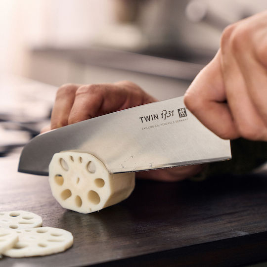 Zwilling J.A. Henckels Twin Μαχαίρι Santoku από Ανοξείδωτο Ατσάλι 18cm