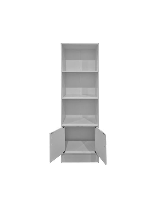 Етажерка Tekaro Бяла 57x33x180см