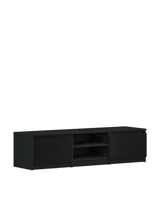 Dulap TV Negru 140x40x36cm