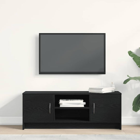 TV-Ständer Schwarz M102xP30xH37.5cm