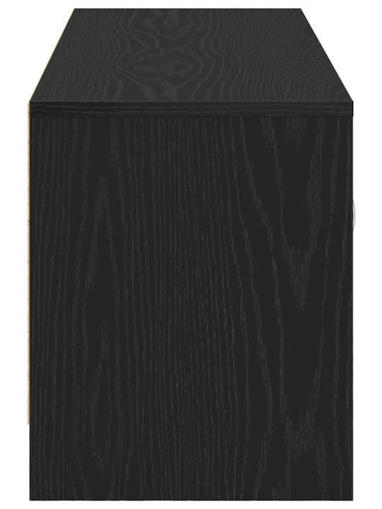 TV Stand Black M102xD30xH37.5cm