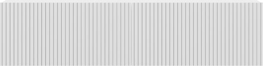 Телевизионно Мебел Стенен с LED Осветление Бяло 240x31x28см