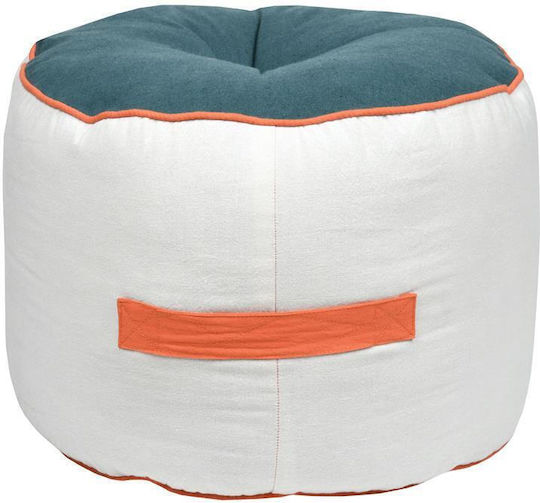 Pouf Bolster Tropical Leaves 40x40x30cm