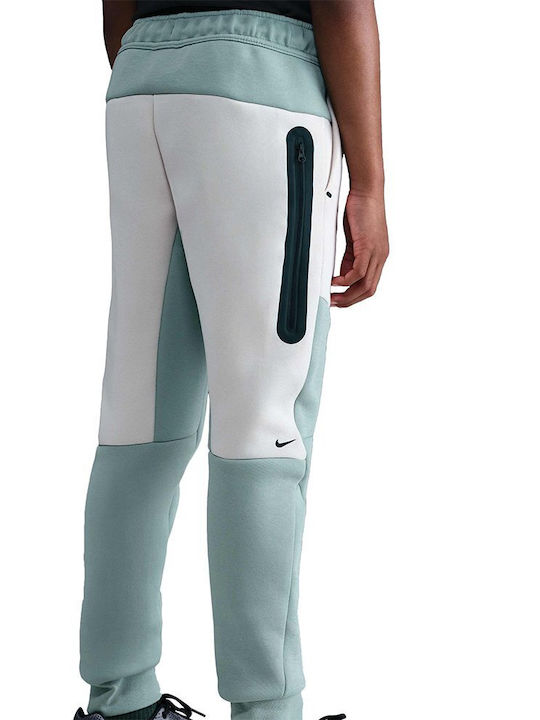 Kids Sweatpants White Sportswear Tech
