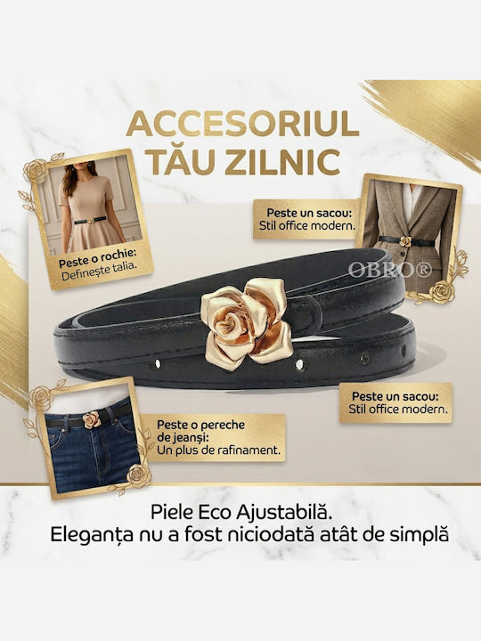 Γυναικεία Ζώνη Μαύρη