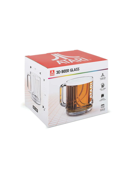 Thumbs Up Thumbs Up Bier Kelch aus Glas in Goldfarbe 600ml