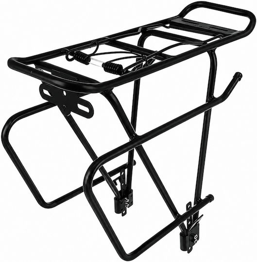 Suport De Bicicletă Montat Pe Cadru Zola Aluminiu Greutate Maximă Suportată 25 Kg 38 X 17 X 36 Cm Negru