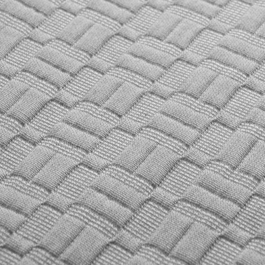 Adam Home Matlasse Romvia Κουβέρτα Πικέ Μονή 170x270εκ. Grey