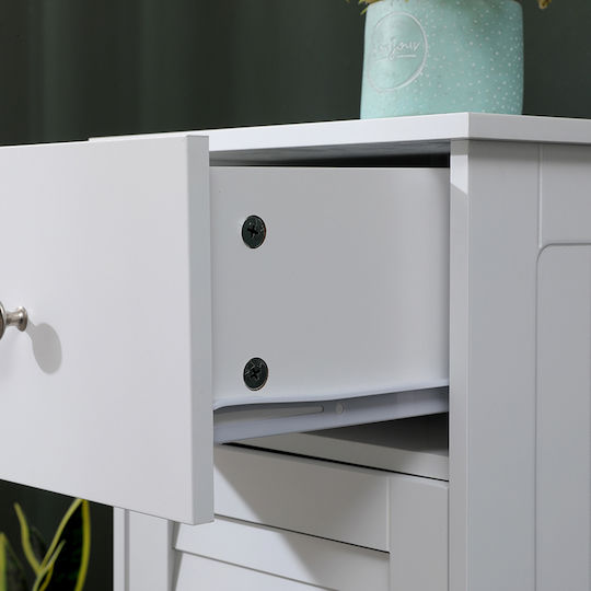 Pakketo Chesy Bathroom Column Cabinet Floor M32xW30xH87cm White