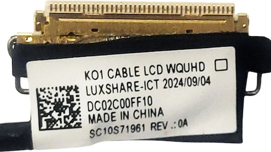 Screen Flex Cable for Laptop Lenovo Thinkpad X1 Carbon 7th Gen 20qd 20qe 20r1 20r2 8th Gen 20u9 20ua