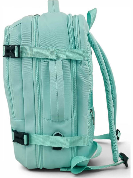 RCM Wasserdichte Rucksack für Laptop 15.6" in Grün Farbe 1005/s-light-blue