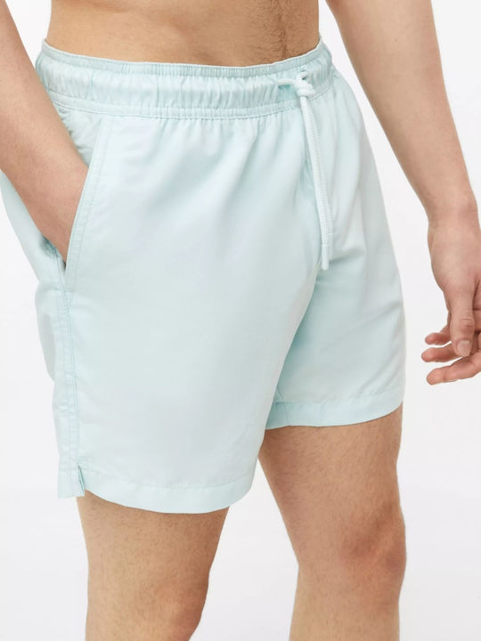 Herren-Bademode Kurze Hosen Türkis Hell mit Mustern