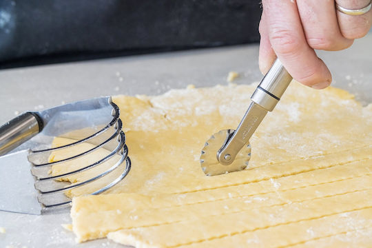 Kitchen Craft Ρόδα Ζύμης από Ανοξείδωτο Ατσάλι