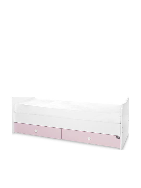 Lorelli Cabrio Babybett Trend Plus Rosa mit Matratze 70x160cm