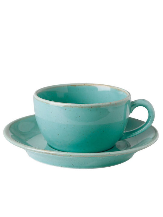 Porland Porland Tasse aus Porzellan Blau 250ml