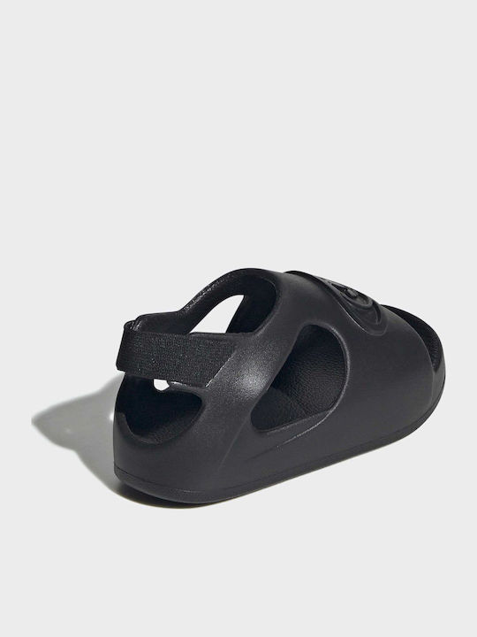 Sandale Tip Pantof Negre