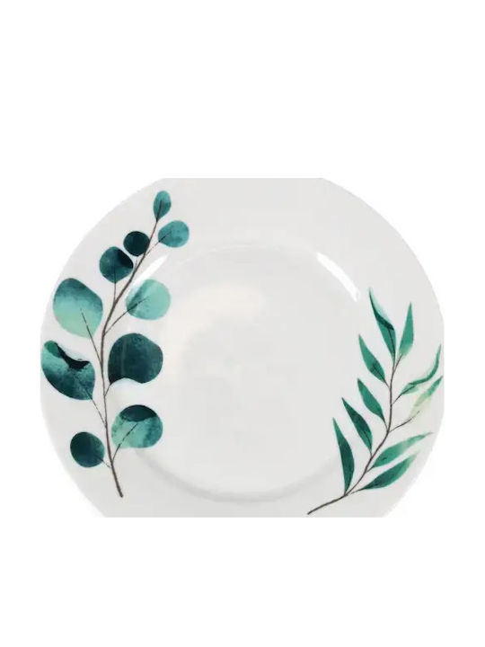La Mediterranea White Ceramic Dinnerware Set 18pcs