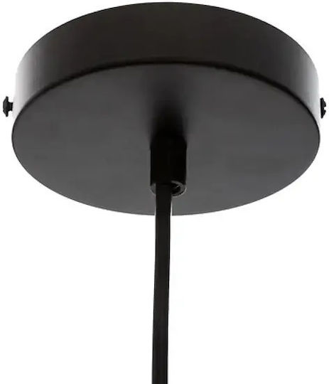 Atmosphera Lumini Suspendate Negru Cu Bază De Bec E27 24.5 Cm
