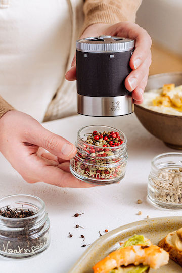 Peugeot Glass Spice Jars 3 Pieces