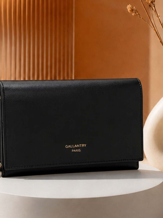 Gallantry Alessia Pouch Women Minimalist Design Adjustable Strap Black
