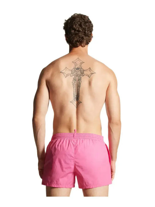 Μαγιό Boxer Dsquared2 Ροζ D7b5f5600-659