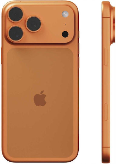 Spacecase Camera Protection Tempered Glass Orange for iPhone 17 Pro iPhone 17 Pro Max