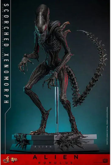 Hot Toys Alien Romulus Verbrennener Xenomorph Action-Figur in Maßstab 1:6
