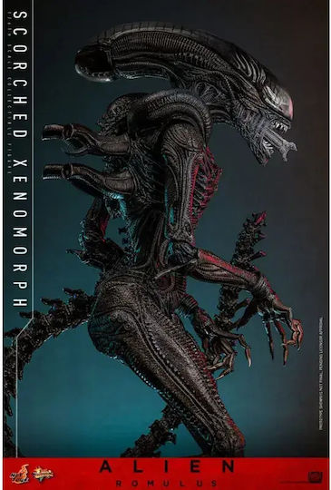 Hot Toys Alien Romulus Verbrennener Xenomorph Action-Figur in Maßstab 1:6