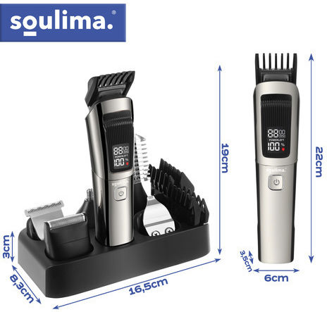 Soulima Aparat de Tuns Negru